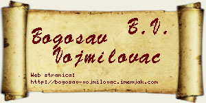 Bogosav Vojmilovac vizit kartica